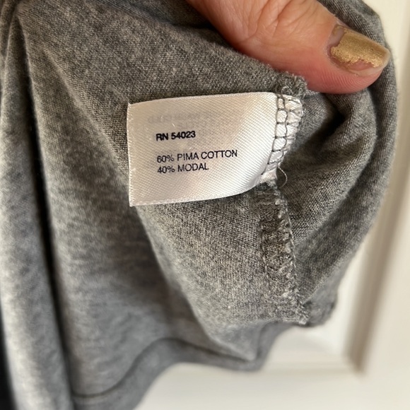 Women’s Gray Casual Pull on Dress, Gap Size M - Picture 5 of 6